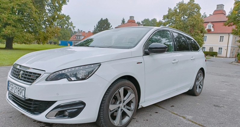 Peugeot 308 cena 45700 przebieg: 147000, rok produkcji 2016 z Kórnik małe 232